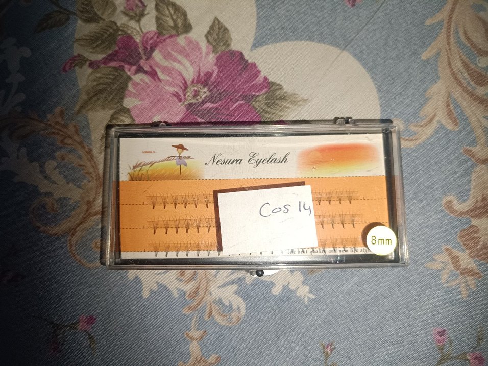 Nosura açık renk takma kirpik - Görsel 3