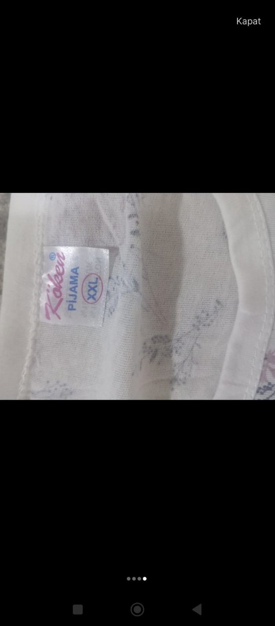 Dantel Detaylı Desenli Hamile Tişörtü - Görsel 4