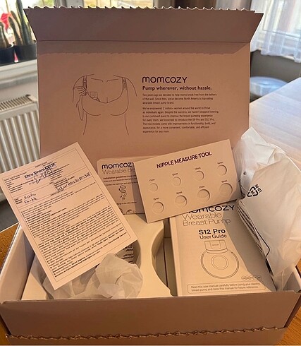  Beden Momcozy S12Pro Giyilebilir Göğüs Pompası