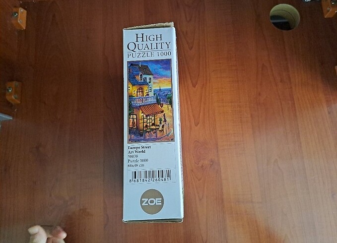  Beden Renk 1000 Parça Puzzle