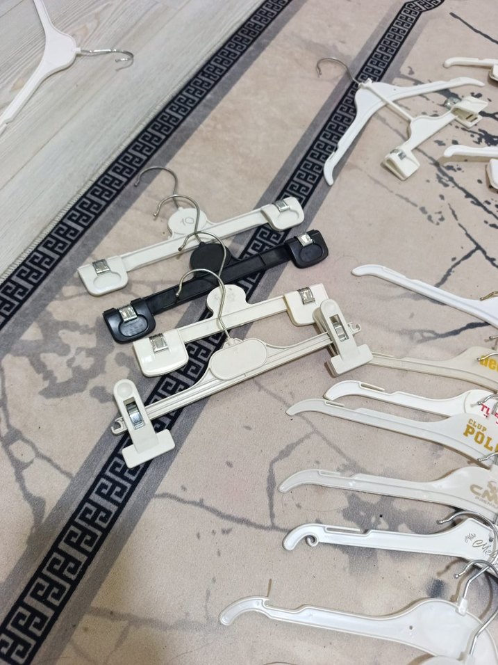 19 adet bebek çocuk kıyafet askısı . - Görsel 3