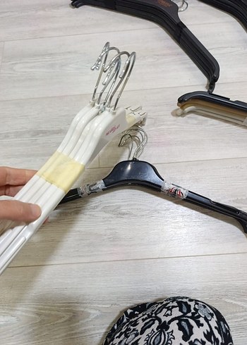 27 adet elbise gömlek bluz tişört askısı - Görsel 5