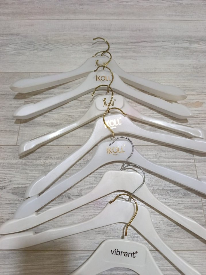 8 adet çift katlı ceket mont kaban pardesü askısı - Görsel 2