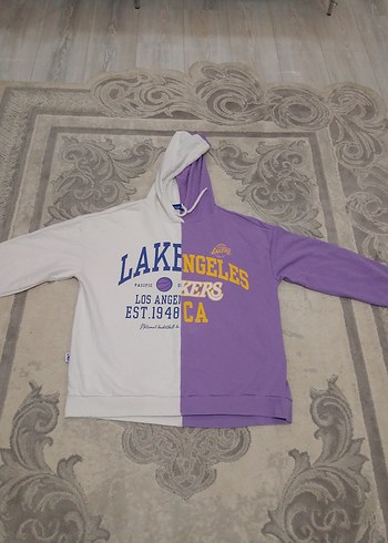 DeFacto NBA M-L beden kapşonlu sweatshirt - Görsel 4