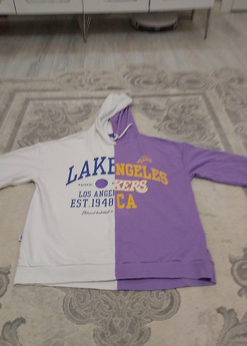 DeFacto NBA M-L beden kapşonlu sweatshirt - Görsel 2