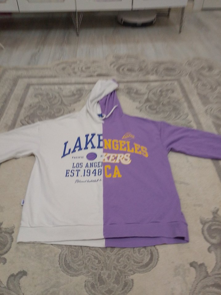 DeFacto NBA M-L beden kapşonlu sweatshirt - Görsel 2