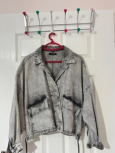 Eskitme Oversize Kot Ceket