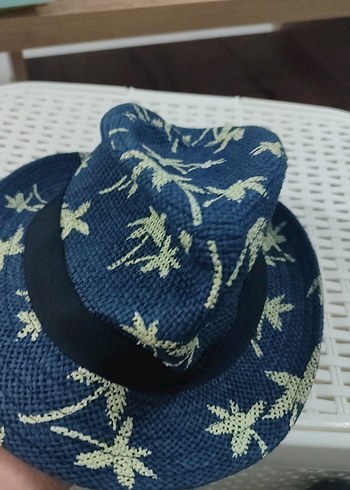 LC Waikiki Bohem Tarzı Mavi Desenli Erkek Şapka