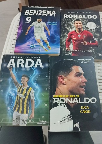 Futbolcu Biyografi Kitapları Seti