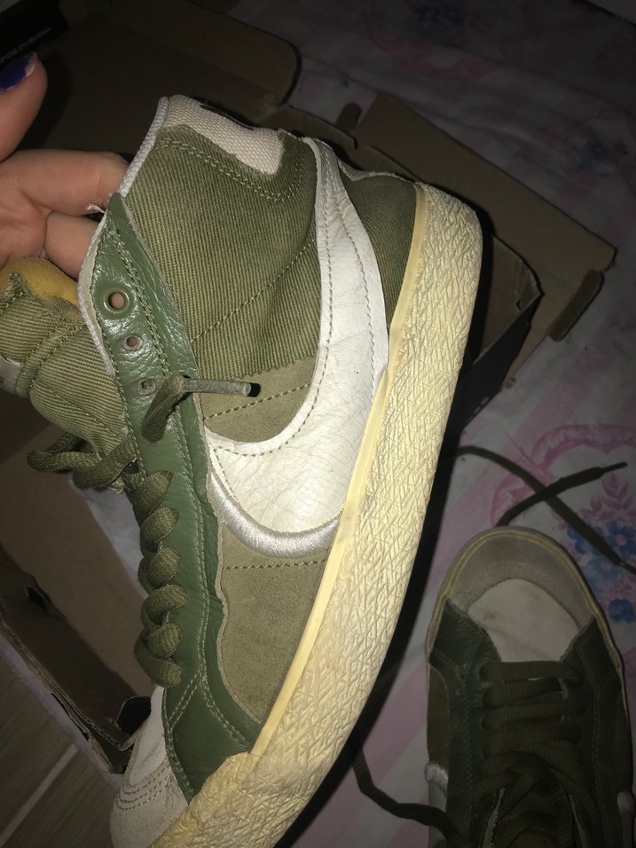 Nike Blazer Yeşil Kadın Spor Ayakkabı - Görsel 2