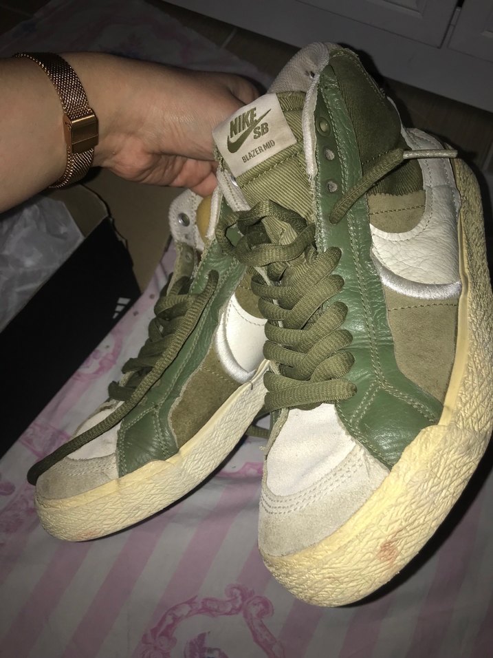 Nike Blazer Yeşil Kadın Spor Ayakkabı - Görsel 5