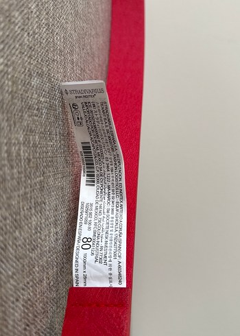 Kırmızı Süet Tokalı Kadın Kemer - Görsel 4