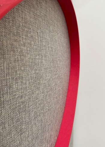 Kırmızı Süet Tokalı Kadın Kemer - Görsel 3