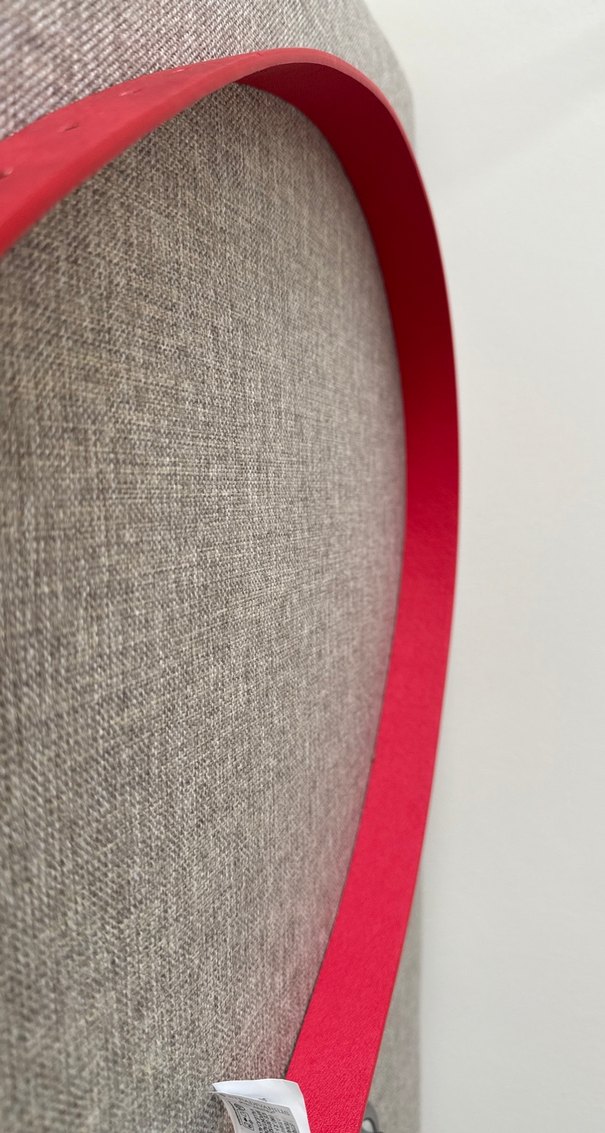 Kırmızı Süet Tokalı Kadın Kemer - Görsel 3