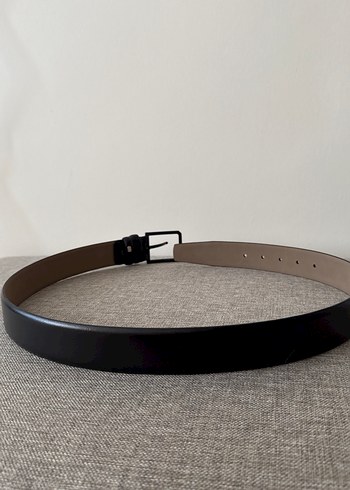 Klasik Siyah Erkek Deri Kemer - Görsel 4