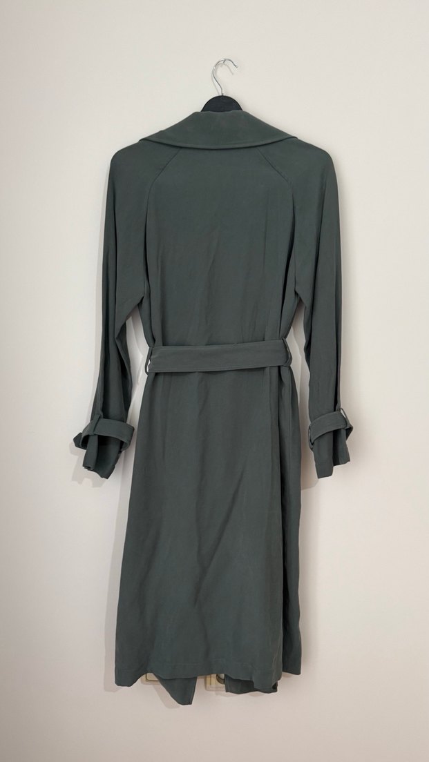 Haki trençkot - Görsel 2