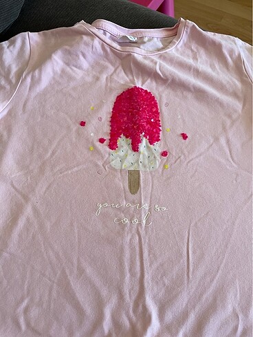11-12 Yaş Beden Zara kız 11-12 tshirt
