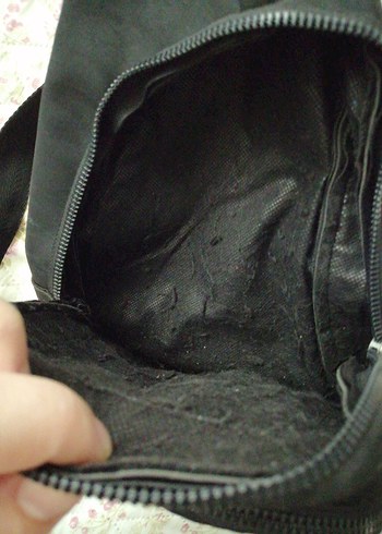 Beden siyah Renk Siyah Kadın Biker Çapraz Çanta
