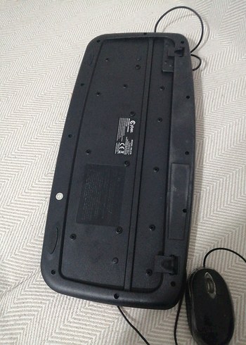 Kablolu Kırmızı-Siyah Klavye ve Mouse Seti - Görsel 3