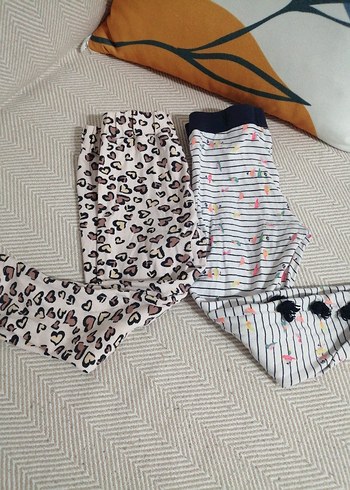 Bol Kesim Kız Çocuk Tayt - Görsel 2