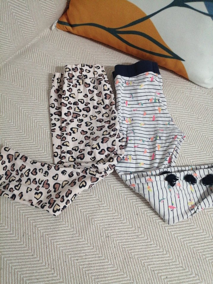 Bol Kesim Kız Çocuk Tayt - Görsel 2