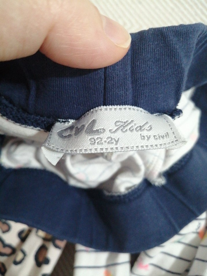 Bol Kesim Kız Çocuk Tayt - Görsel 4