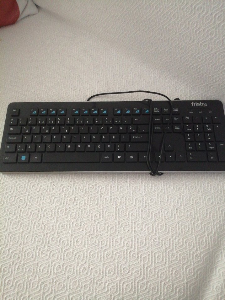 USB Kablolu Siyah Klavye - Görsel 2