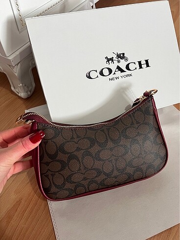  Beden kahverengi Renk Coach Teri