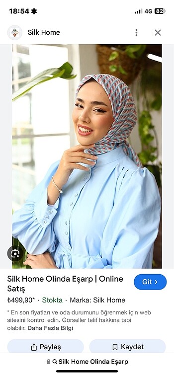 silkhome eşarp