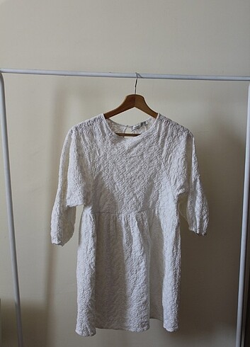 Pull and Bear Pull and bear balon kol mini elbise