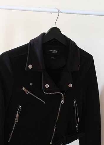Pull and Bear Nubuk biker eket