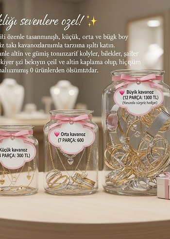 Gizemli takı kavanozu