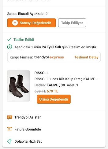 Trendyol & Milla SUNİ DERİ BOT