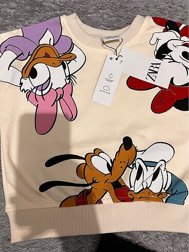 5 Yaş Beden Minnie mouse ve arkadaşları baskılı takım