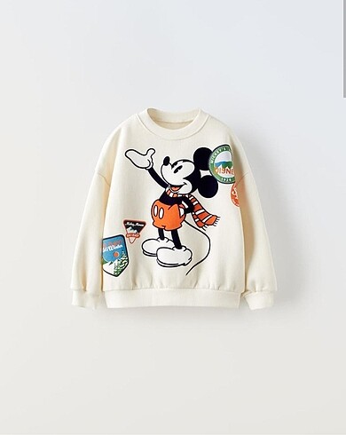Disney ski club baskılı çocuk takım