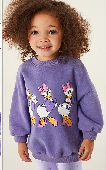 Daisy duck baskılı çocuk takım