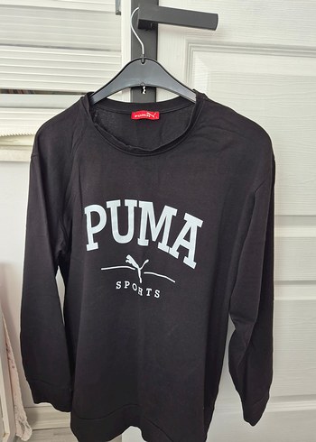 Puma Siyah Spor Sweatshirt