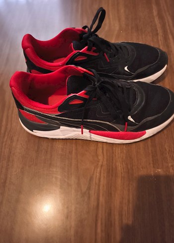 Puma Kırmızı Siyah Kırmızı Erkek  Spor Ayakkabı - Görsel 3