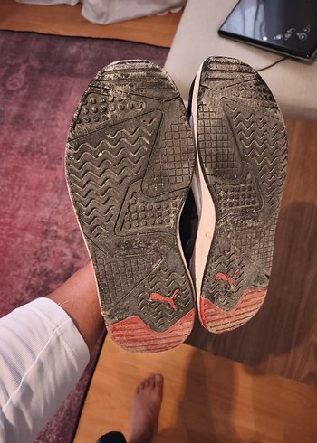 Puma Kırmızı Siyah Kırmızı Erkek  Spor Ayakkabı - Görsel 6