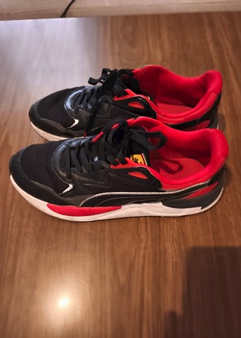 Puma Kırmızı Siyah Kırmızı Erkek  Spor Ayakkabı - Görsel 4