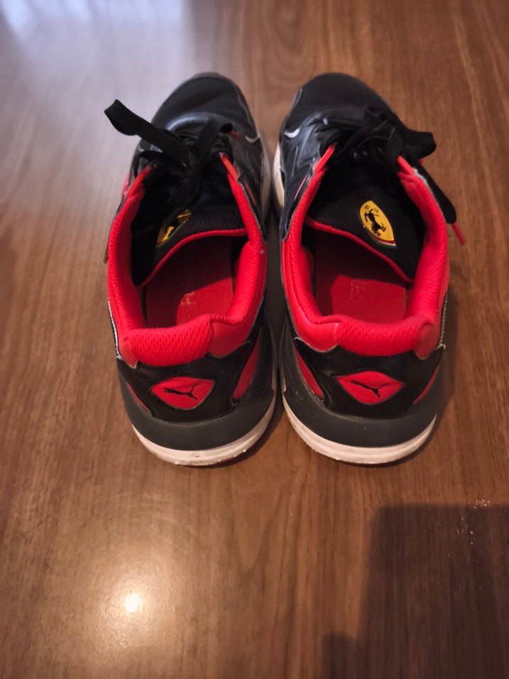 Puma Kırmızı Siyah Kırmızı Erkek  Spor Ayakkabı - Görsel 2