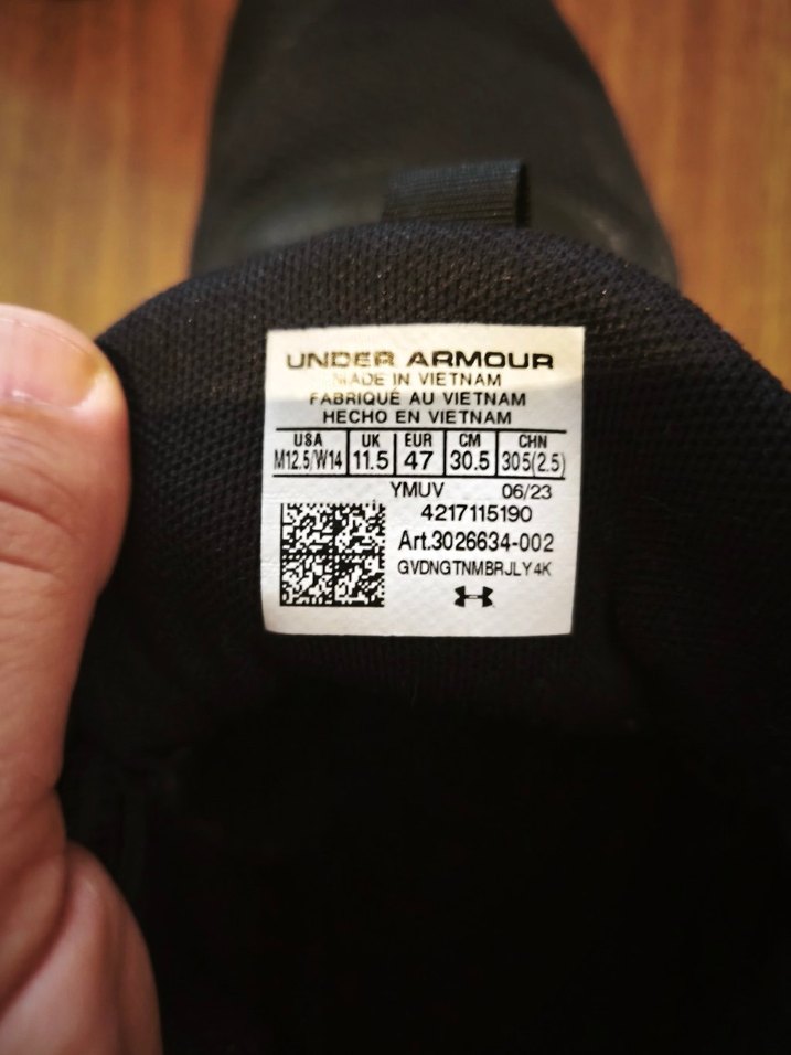 Under Armour Siyah Bağcıklı Basketbol Ayakkabısı - Görsel 5