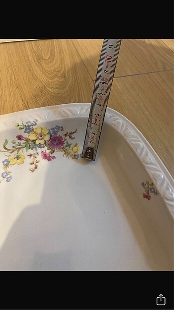 Czachaslavakia Porselen Kase - Görsel 2