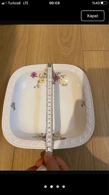 Czachaslavakia Porselen Kase - Görsel 2