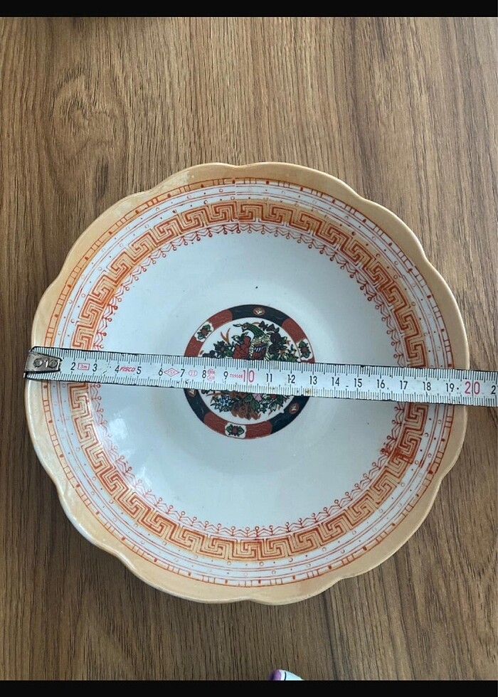 Antika Çukur Yemek Tabağı - Görsel 2