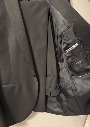 Siyah damatlık takım elbise - Görsel 3