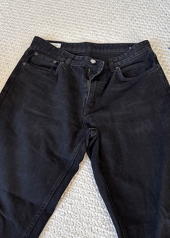 Siyah  Erkek Denim Pantolon - Görsel 2
