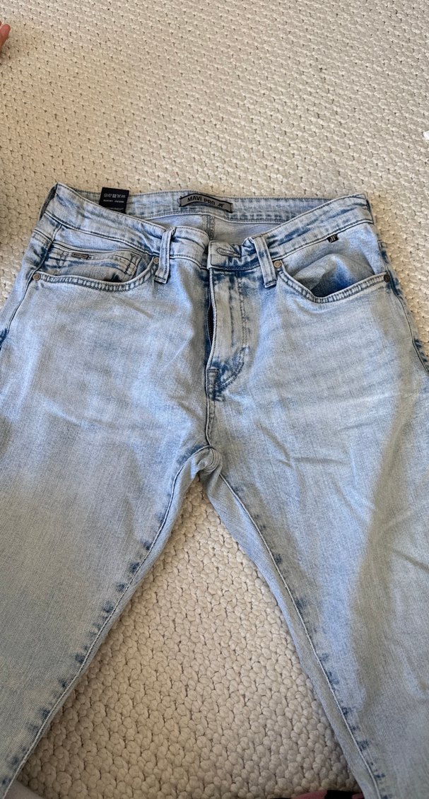 Erkek mavi jean - Görsel 2