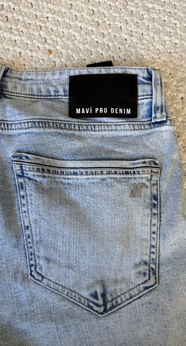 Erkek mavi jean - Görsel 5