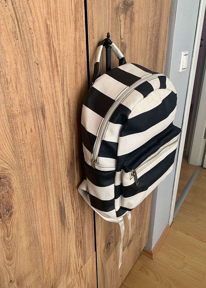 Çizgili çanta - Görsel 2